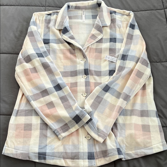 Soma Soft Plaid Flannel Pajamas Sz M NWT - Picture 2 of 13